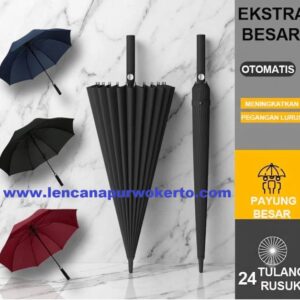 Payung Custom Premium Besar Jumbo Golf Gambar Print UV Satuan