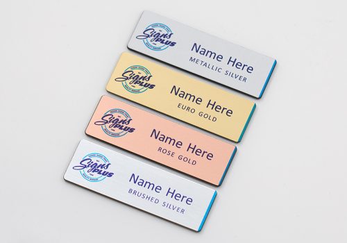 name tag